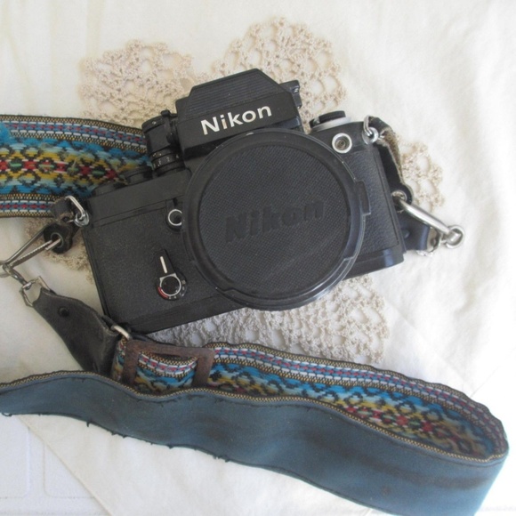 Nikon F2AS 35 mm SLR Film Camera w/28 mm Lens - Picture 1 of 10
